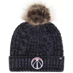 '47 Women's Washington Wizards Black Meeko Cuffed Knit Beanie